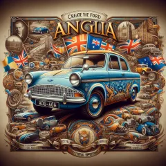 The Timeless Charm of the Ford Anglia: A Classic Icon of Automotive History