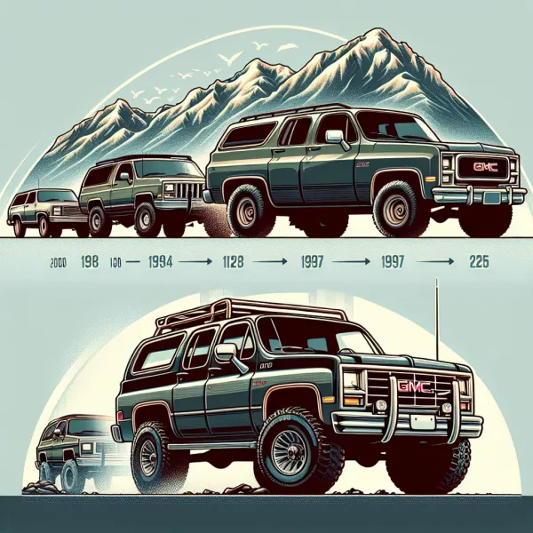 The Iconic GMC Jimmy: A Legacy of Rugged Dependability